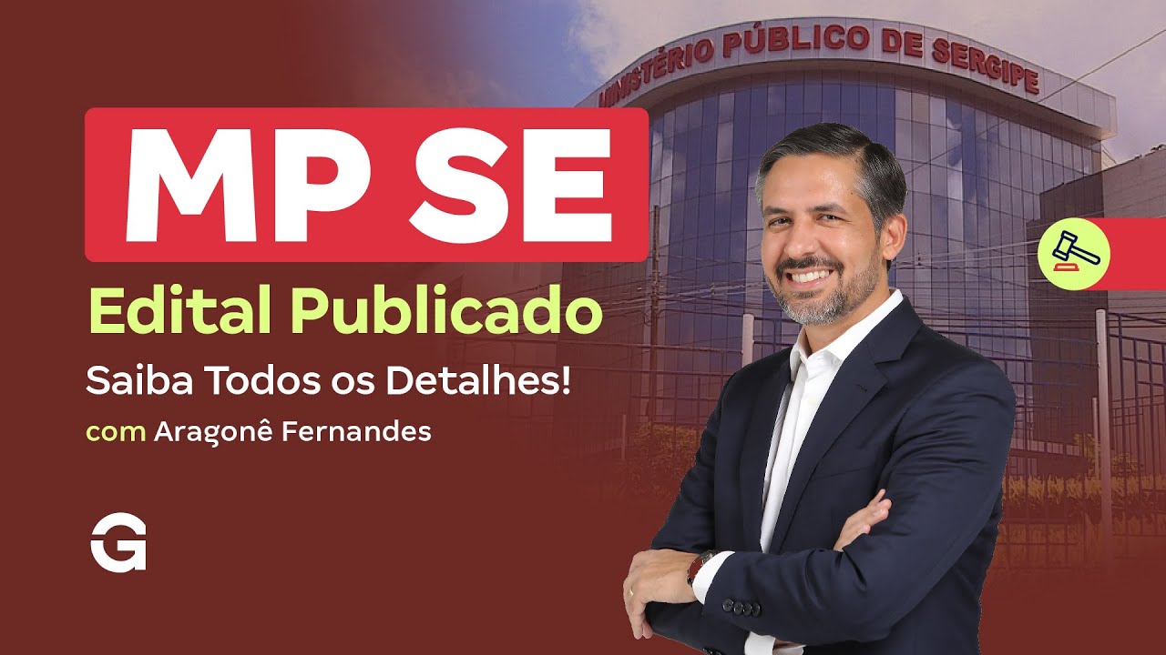 Concurso MP SE | Edital Publicado para Técnico e Analista do MP: Saiba Todos os Detalhes!