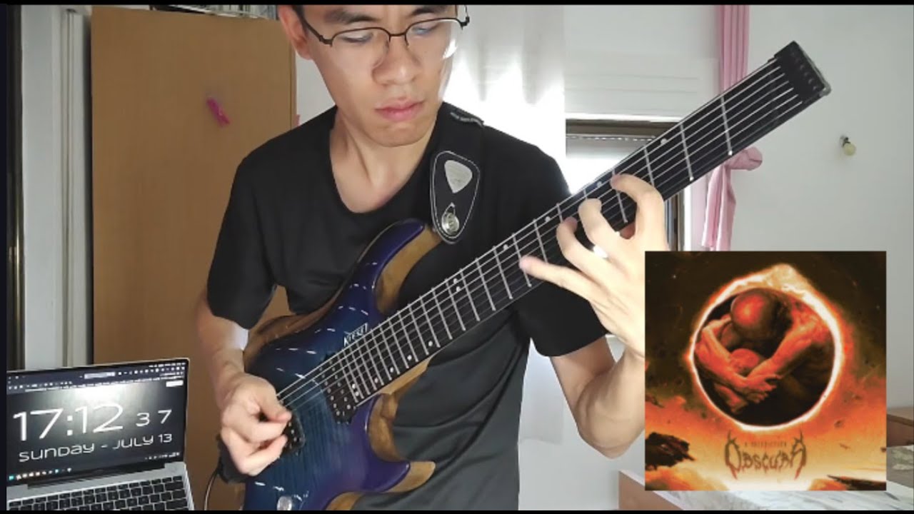 Obscura - Solaris One-take Cover w/ no editing
