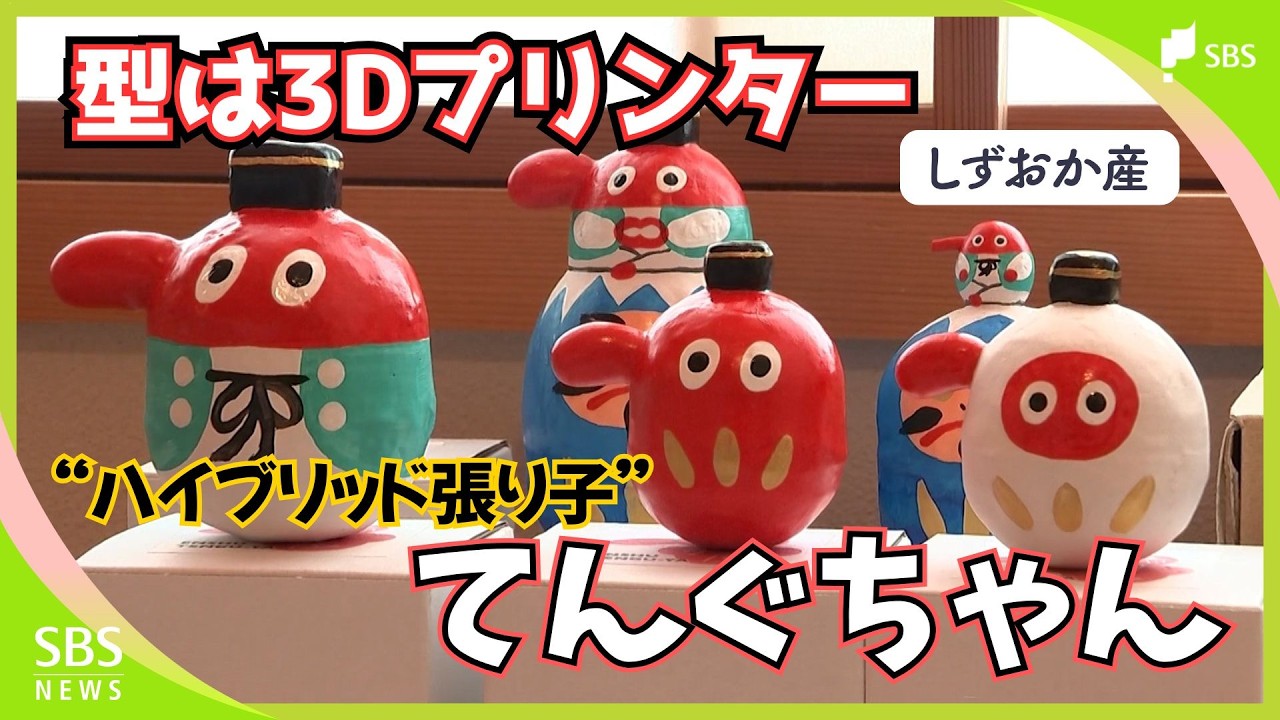 今風と伝統のハイブリッド”張り子”「てんぐちゃん」WEBデザイナーと郷土玩具の意外な出会い【しずおか産】