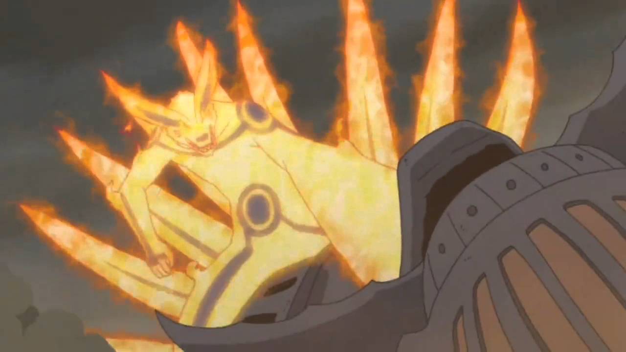 Naruto Tailed beast transformation English Dub