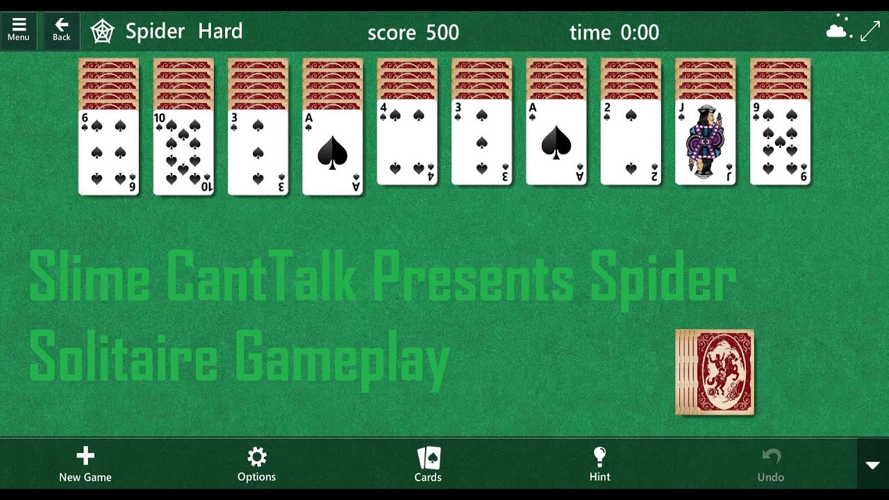Playing Solitaire [No Commentary]