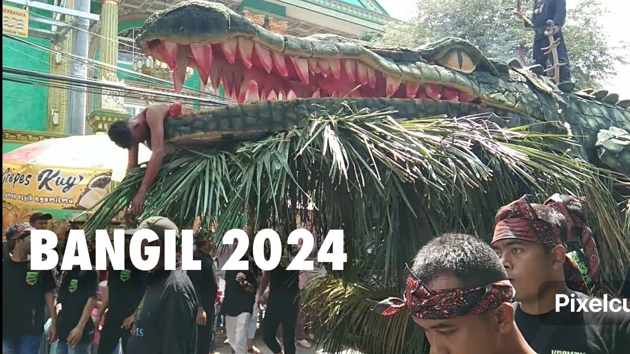 pesta BUDAYA,karnaval BANGIL 2024 tema kreatif budaya indonesia.