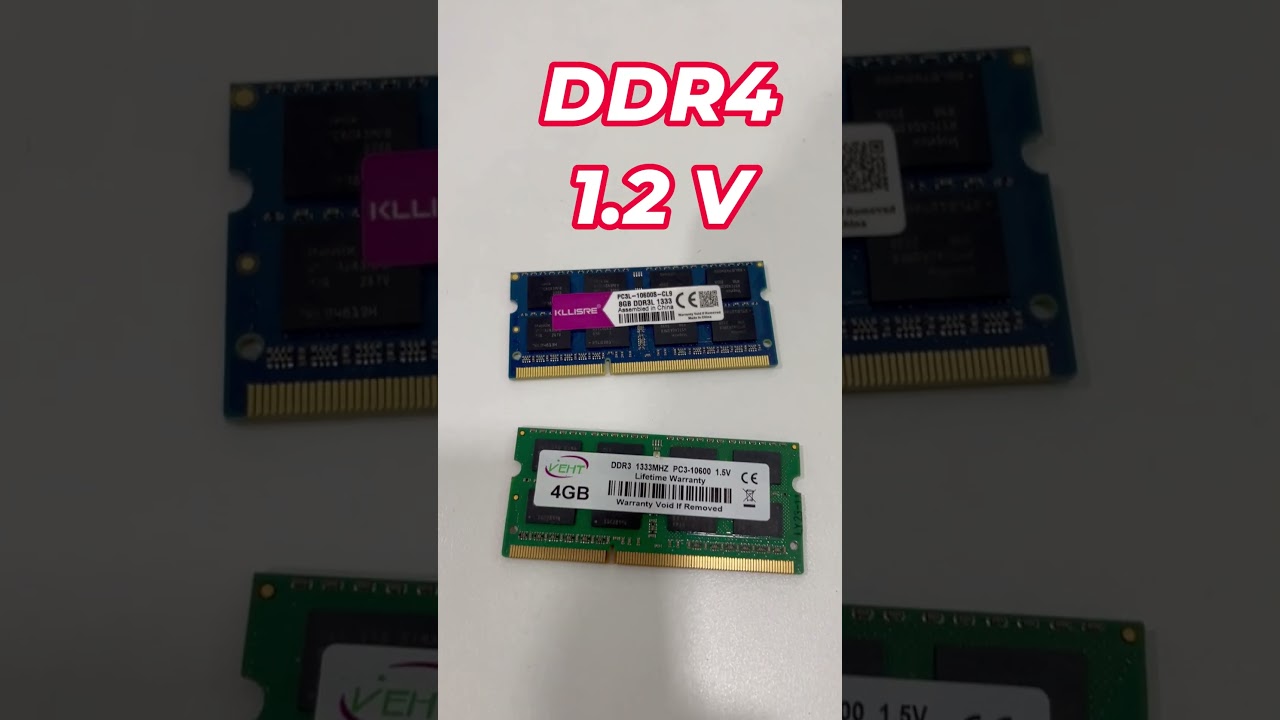 DDR3L  OU DDR3 ! QUAL A DIFEREN&Ccedil;A ?