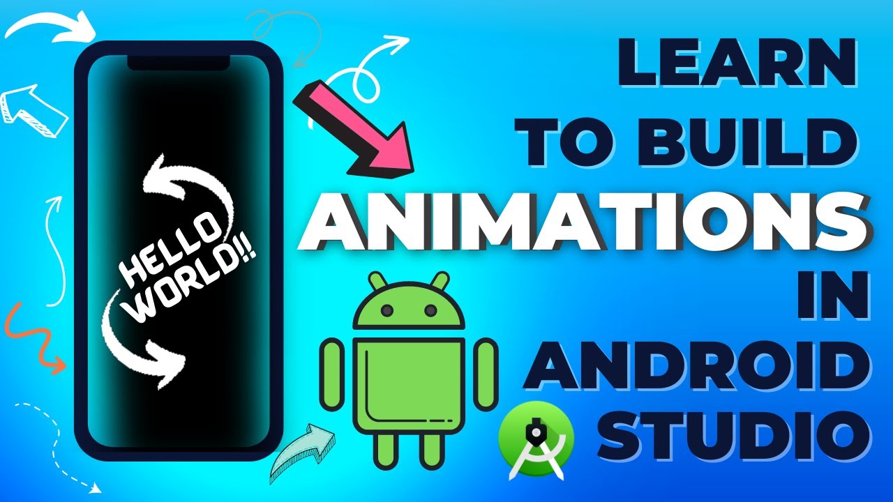 Как создавать анимацию в Android Studio | Узнайте, как создавать анимацию в Android Studio (2022)