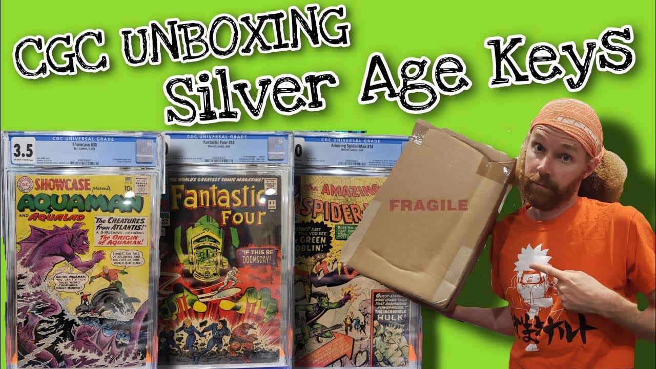 CGC Unboxing Silver Age Keys with a Guest