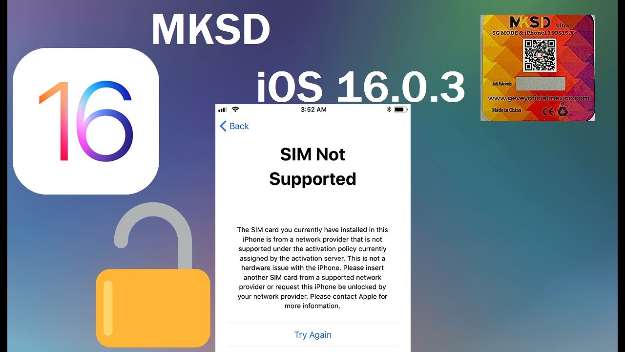 Unlock ANY iPhone (NOT SEMI-FACTORY) | (NO BUG) 2022 iOS 16.0.3 Unlock iPhone with MKSD