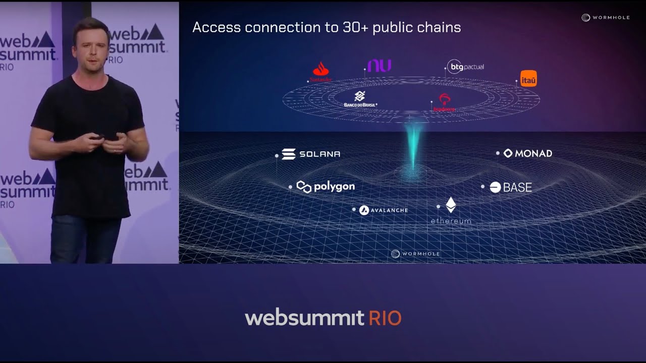 Wormhole Foundation's Dan Reecer @websummit Rio 2024 | Blockchain Interoperability