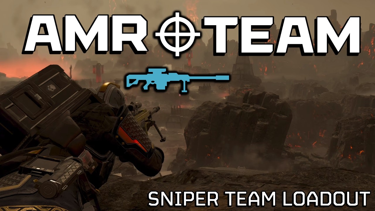 AMR Sniper Team - Perfectly Balanced Loadout | Helldivers 2