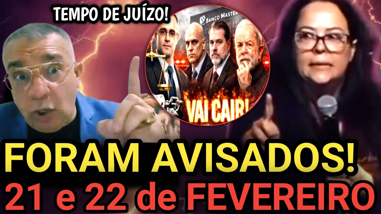 ATENÇÃO BRASIL🚨PROFECIA PARA 19 E 20 DE FEVEREIRO | O QUE VAI ACONTECER NO BRASIL?