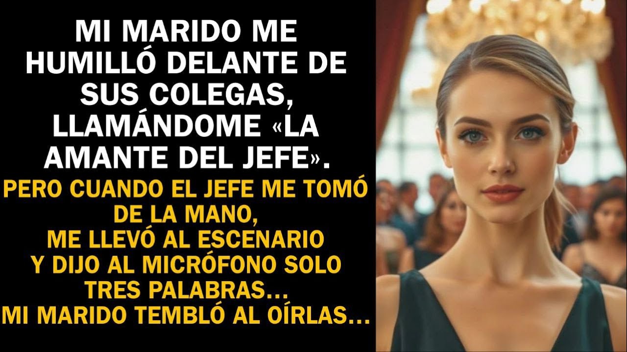 Me humilló en público, pero el CEO me llevó al escenario y su verdad lo destrozó.