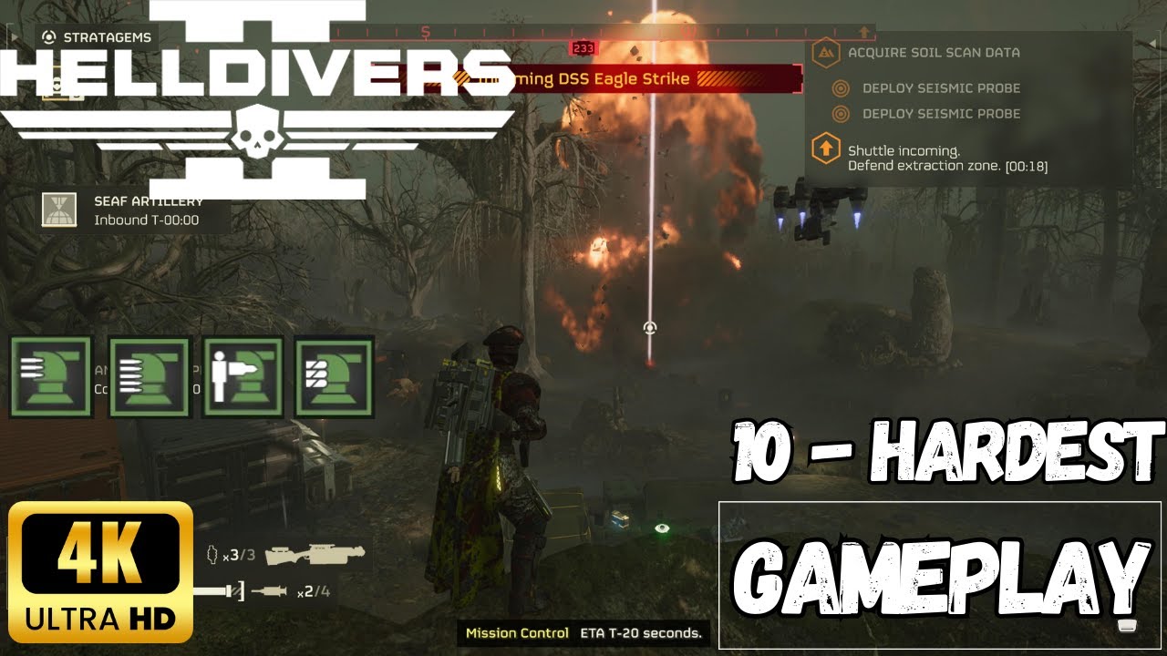 (PS5) Helldivers 2: Gameplay - Hardest Difficulty