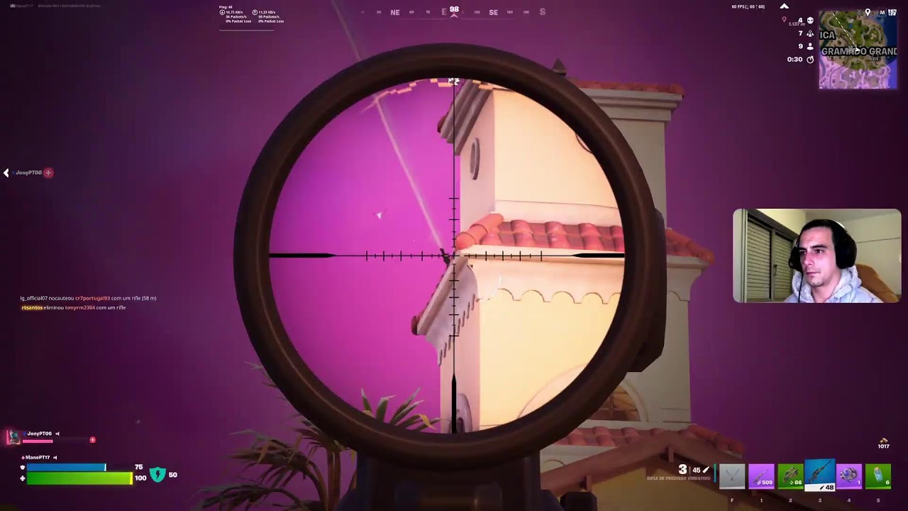 Live Fortnite Sem Construção👌✌️