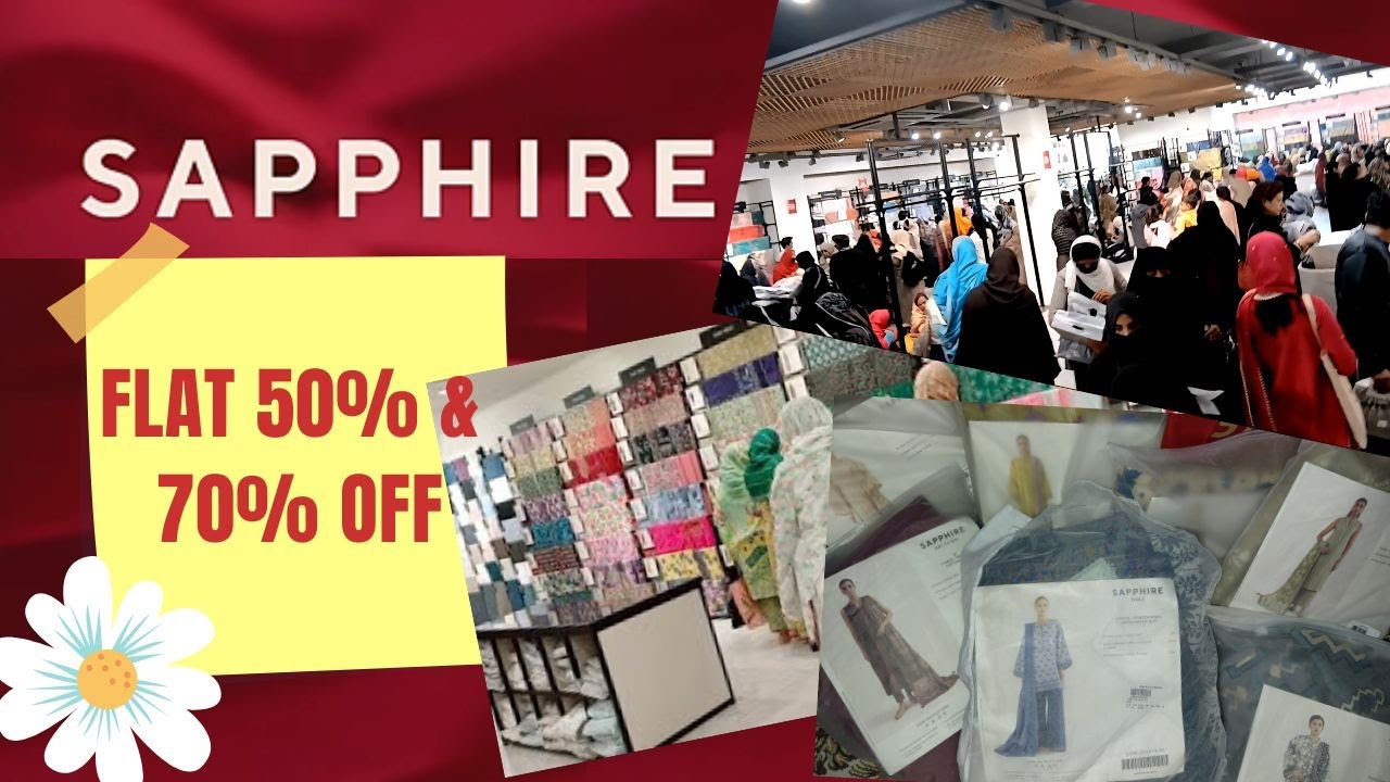 Sapphire Sale Shopping Haul 2026 😍❤️| FLAT 50% & 70% OFF😁| Sapphire Hit Code & Winter Collection 💫