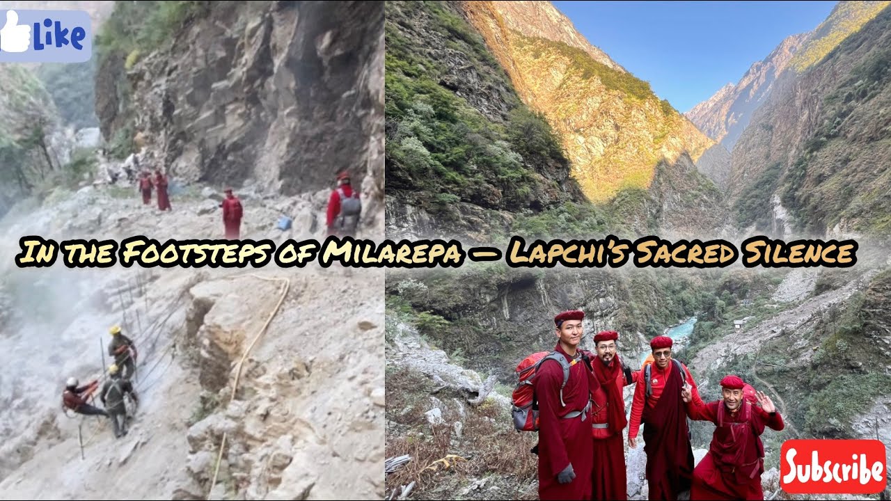 In the Footsteps of Milarepa — Lapchi’s Sacred Silence | day2 | #milarepa #monklife #palden #foryou 