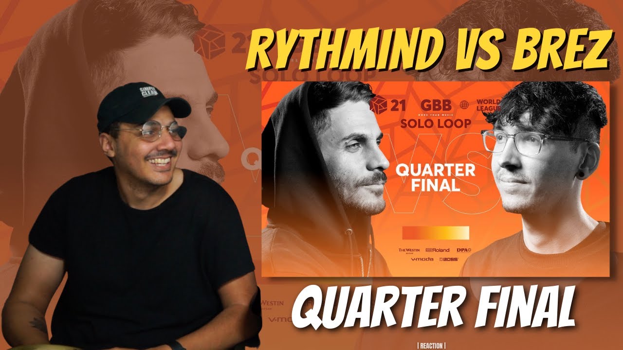Rythmind vs BreZ | GRAND BEATBOX BATTLE 2021: WORLD LEAGUE | Quarter Final | REACTION