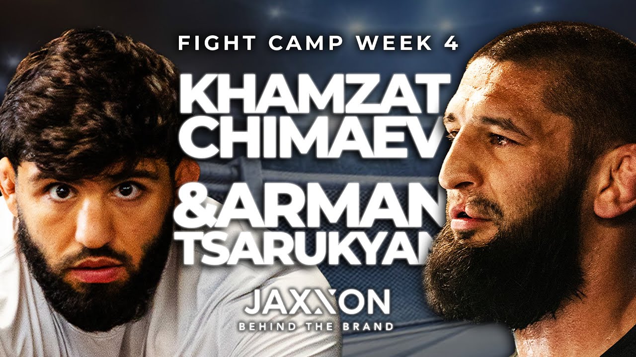 Khamzat and Arman ramp up UFC training camp week 4 at JAXXON Media House