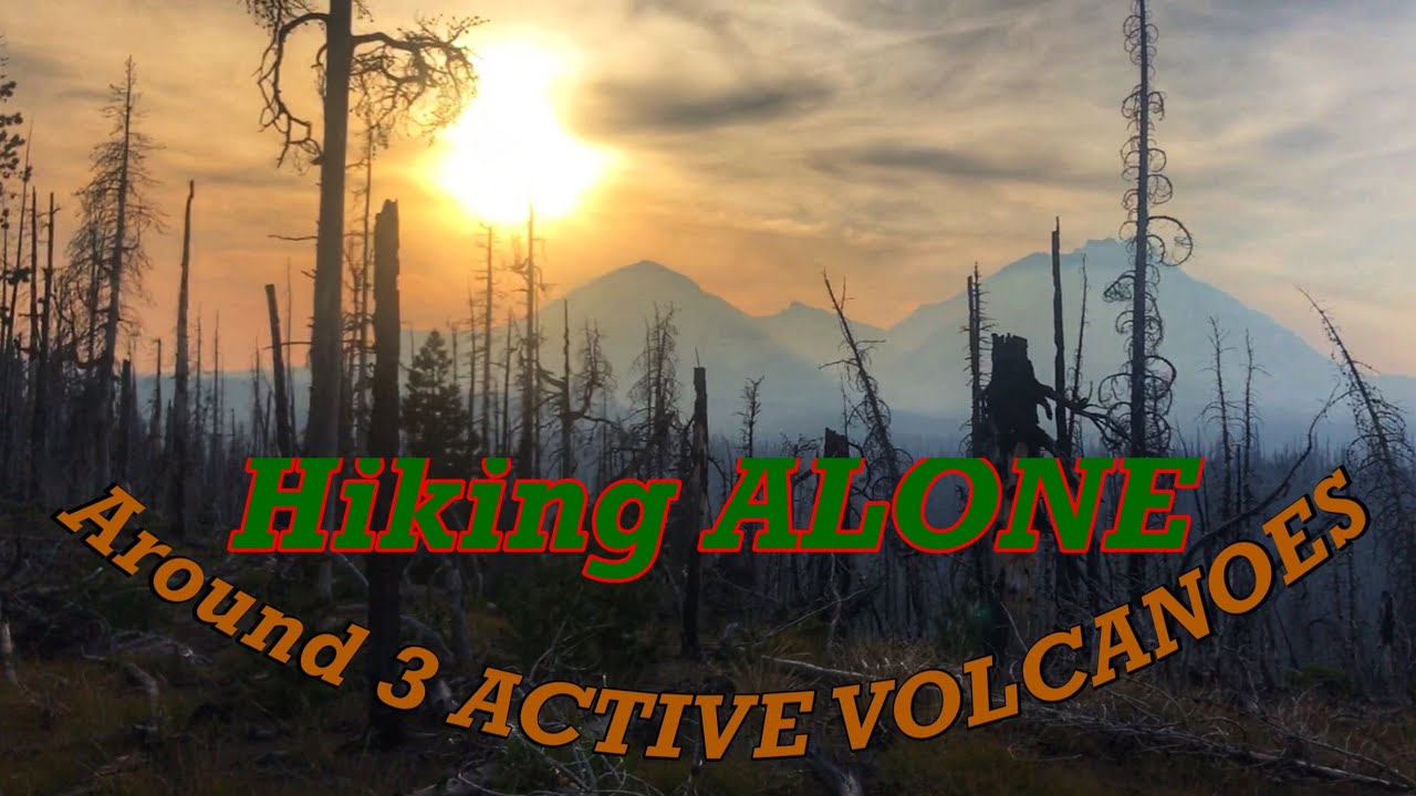Solo Hiking 48 Miles Around THE THREE SISTERS (Volcanoes) in Oregon