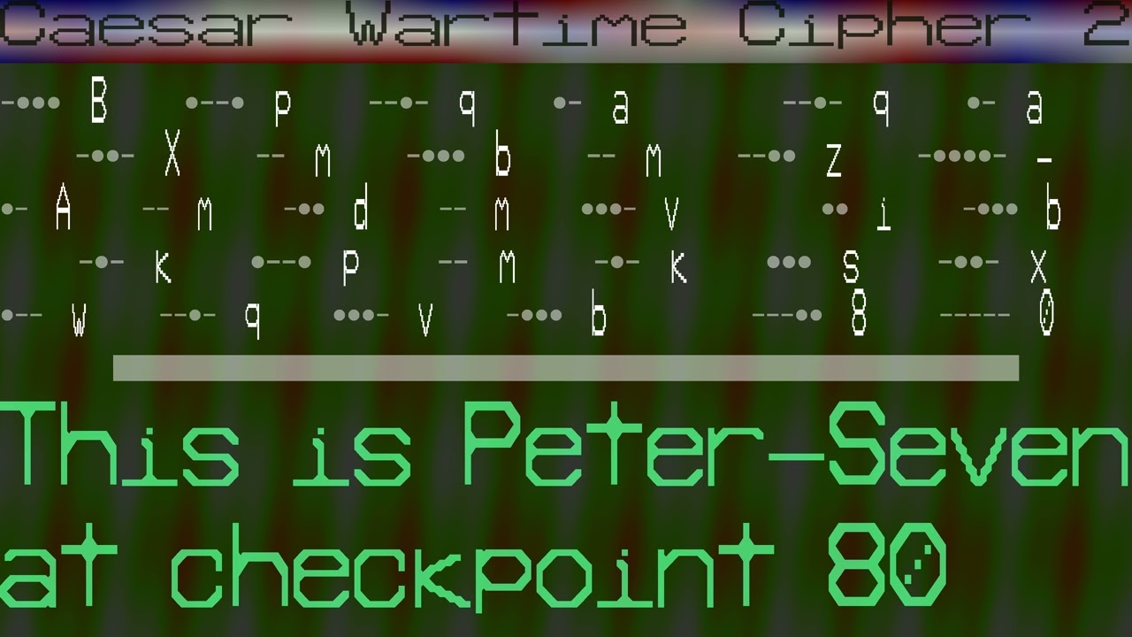 Caesar Wartime Cipher 2