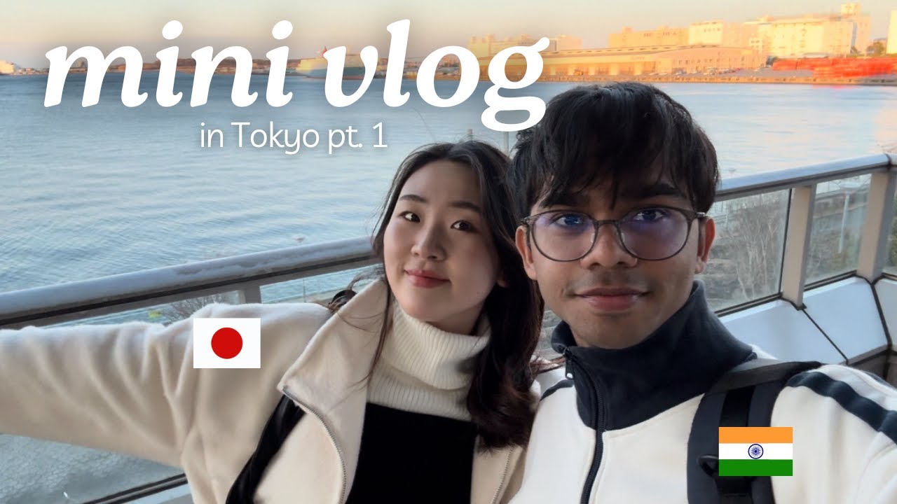 Our weekend in Tokyo pt.1 | International Couple vlog (India and Japan)