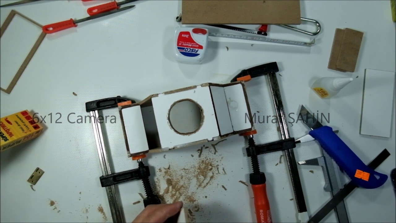6X12 DIY Camera Project - Panoramic Camera Made Part 1