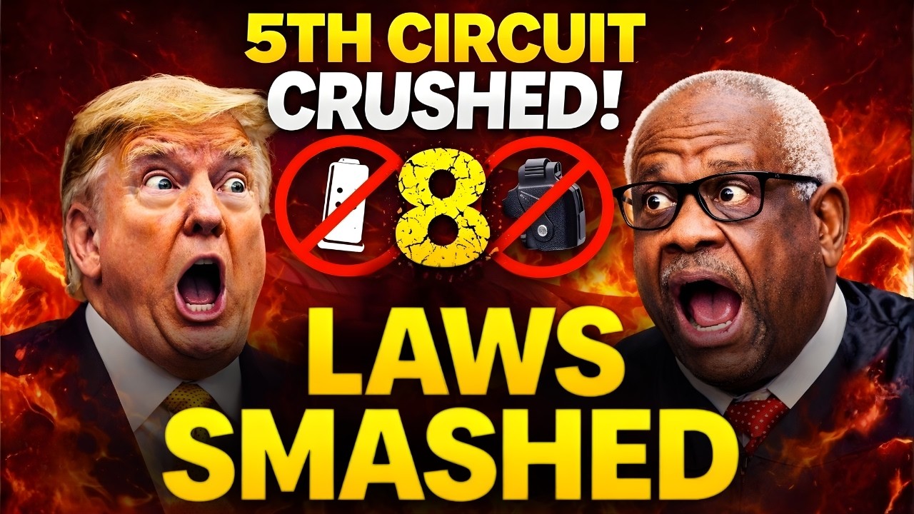 BREAKING: 5th Circuit CRUSHED 8 Concealed Carry Restrictions in March & Media WON’T Cover This