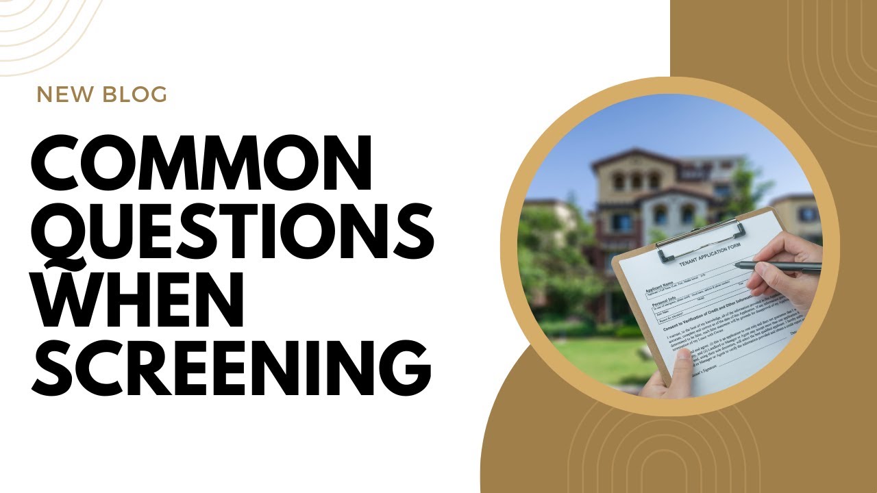 Common Questions When Screening | Phoenix Property Management | Service Star Realty