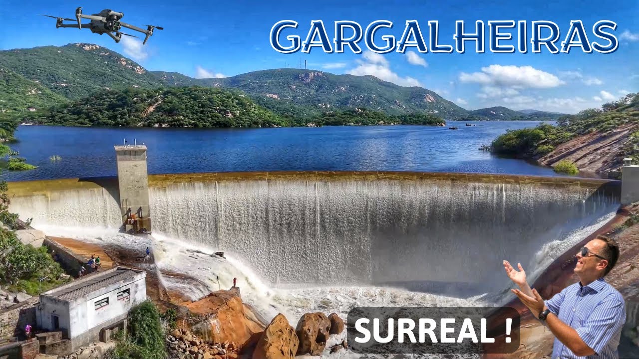 GARGALHEIRAS um  Espetáculo da Natureza
