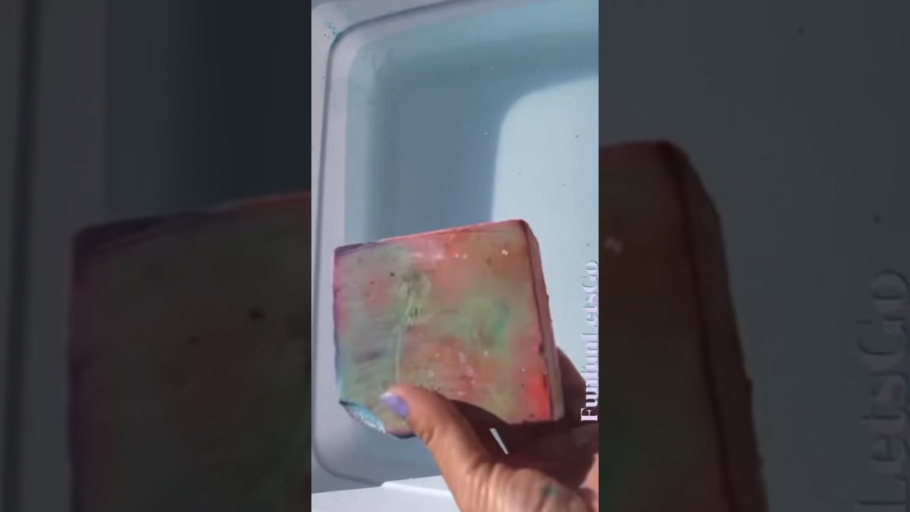 Rainbow 🌈 Chalk + Water