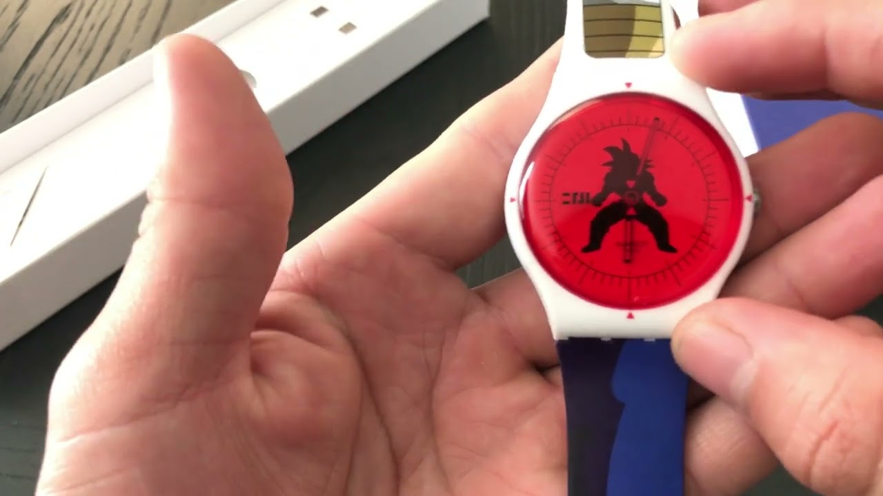 Unboxing Swatch Dragon Ball Z (Vegeta)
