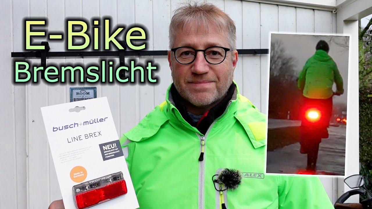 E-Bike Bremslicht kinderleicht selber montieren | Busch + M&uuml;ller Line Brex