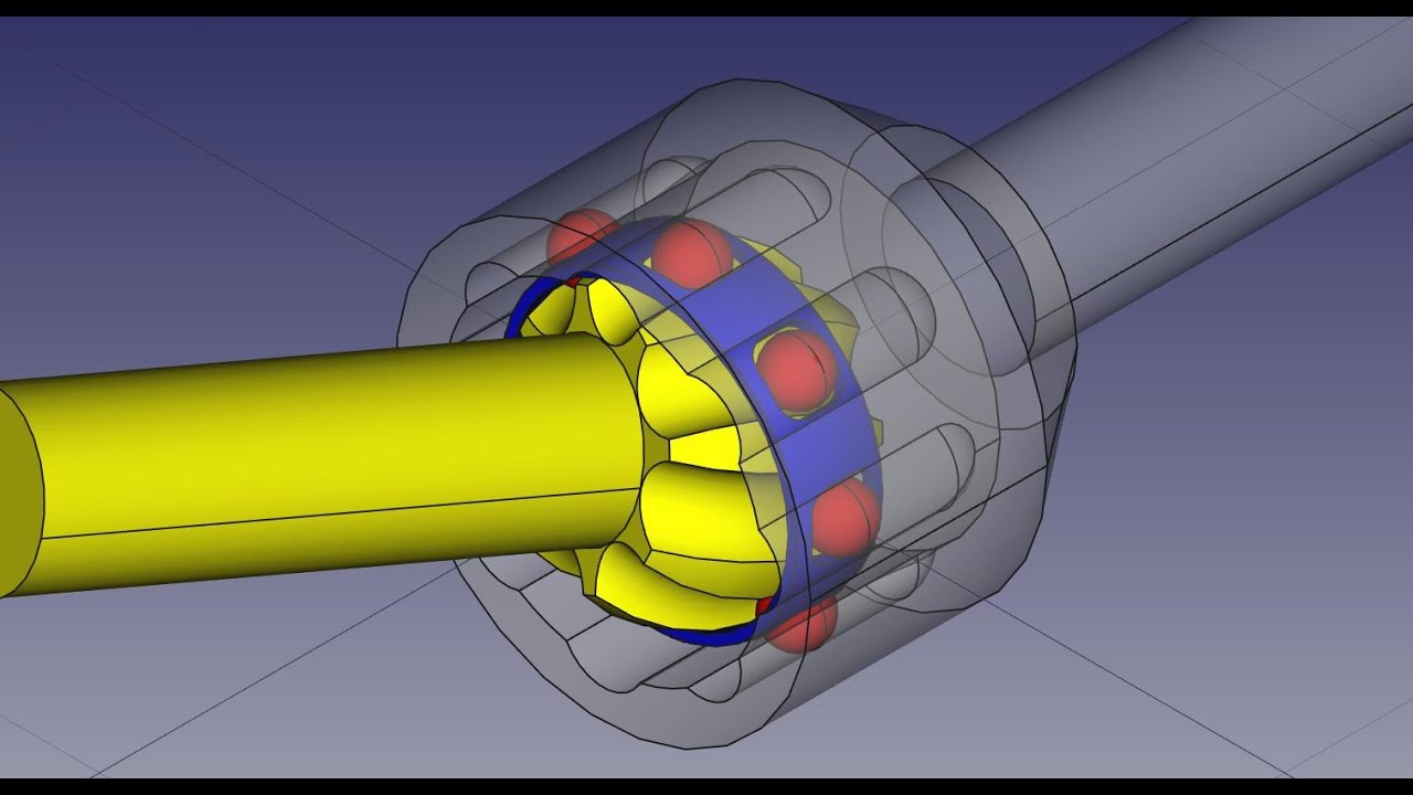 FREECAD #163 - HOMOKINETIC JOINT