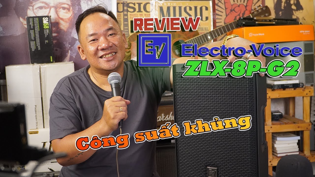 REVIEW LOA EV ZLX 8P G2 - NHỎ MÀ CÓ VÕ