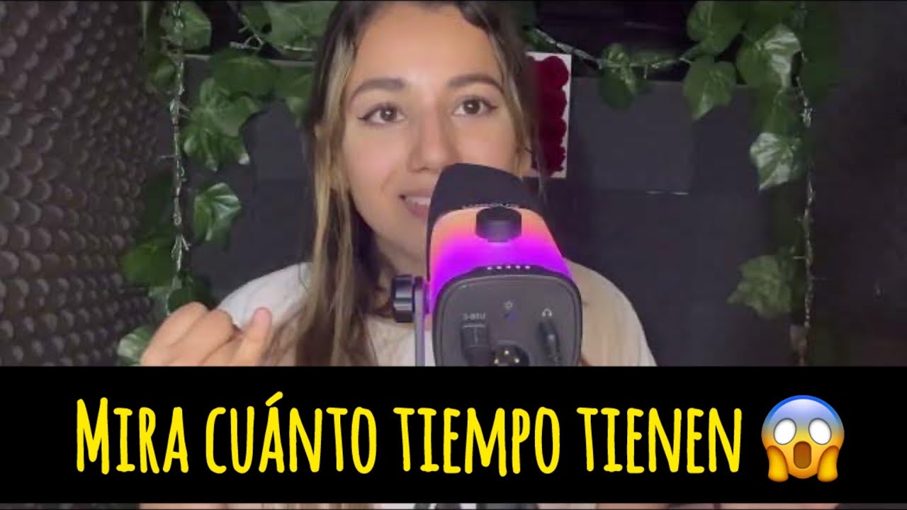 ASMR MANDANDO SALUDOS Y LLORANDO UN POCO
