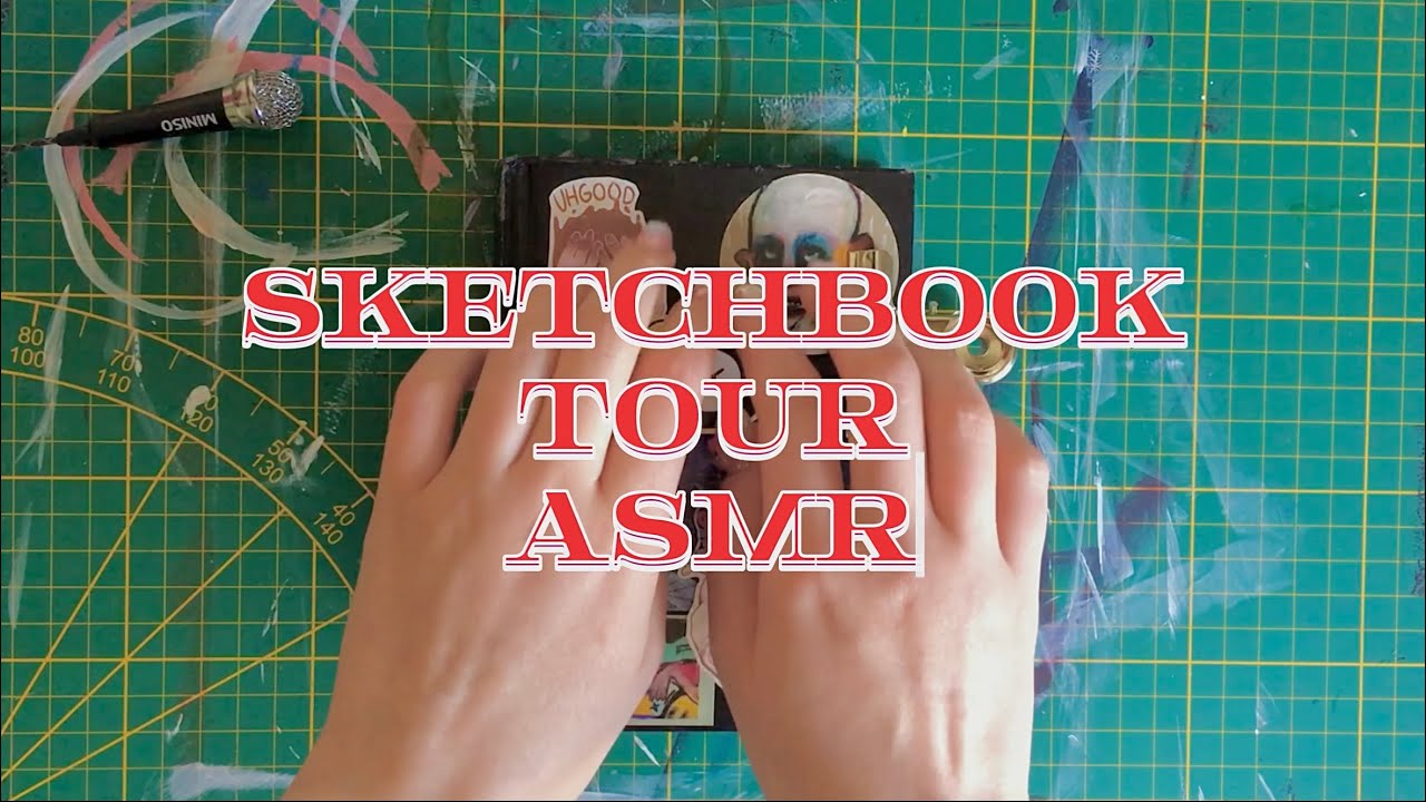 Sketchbook tour ✨ ASMR