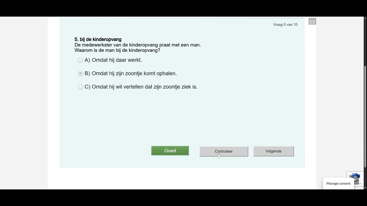 Luisteren A1 oefenexamen 2