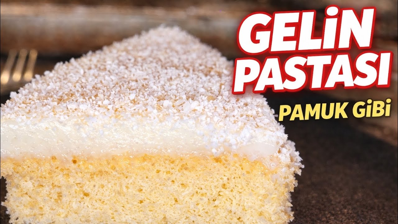 Gelin Pastası Tarifi | Tam Ölçülü,  Lezzet Garantili, Nefis ve Kolay Yapım