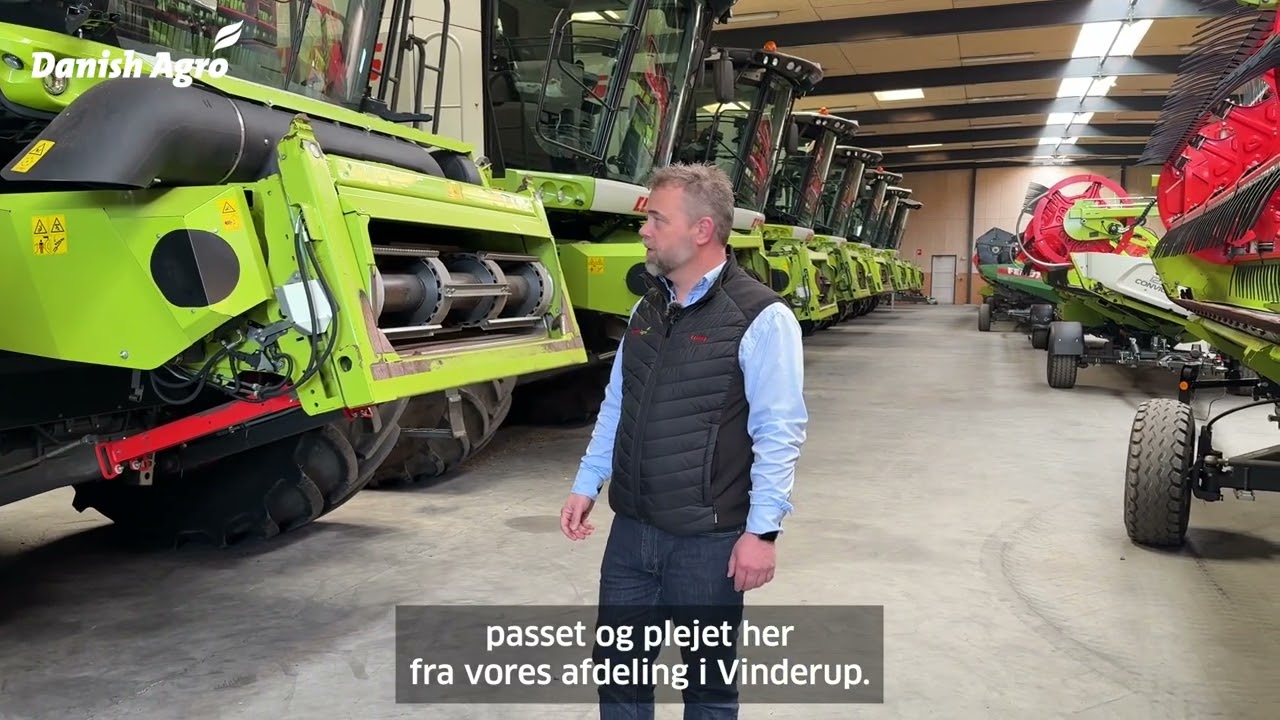 Tærsker-Torsdag! Martin fra Vinderup viser brugte CLAAS-mejetærskere klar til høst 2025!