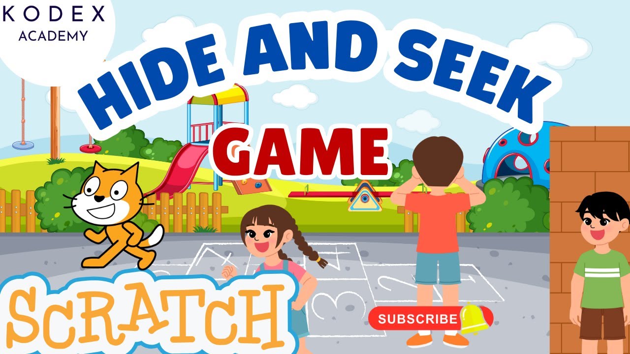 How to make Hide and Seek game in Scratch | Simple Scratch Game Project | Coding for Kids