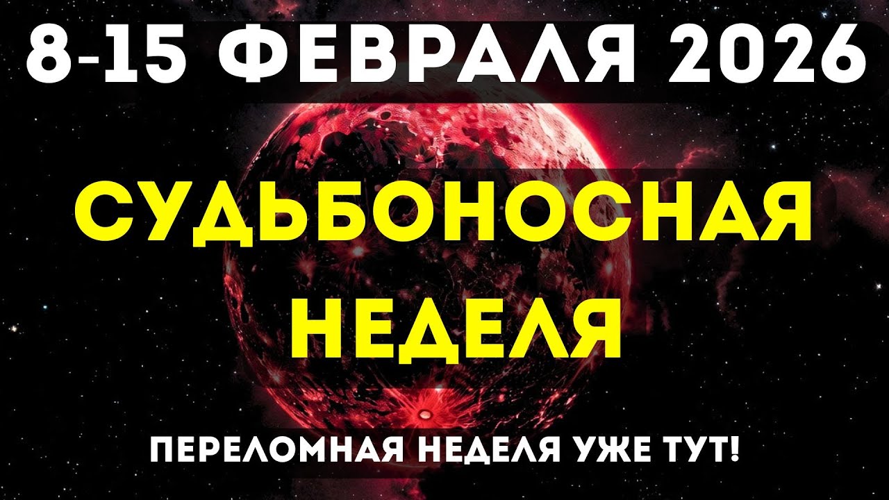 СРОЧНО! УЗНАЙТЕ ЭТО ДО ЗАВТРА!Предупреждения, которые изменят ГЛАВНУЮ НЕДЕЛЮ ЯНВАРЯ 2026!