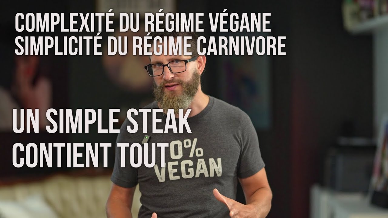 Comment un r&eacute;gime carnivore est plus simple que v&eacute;gane