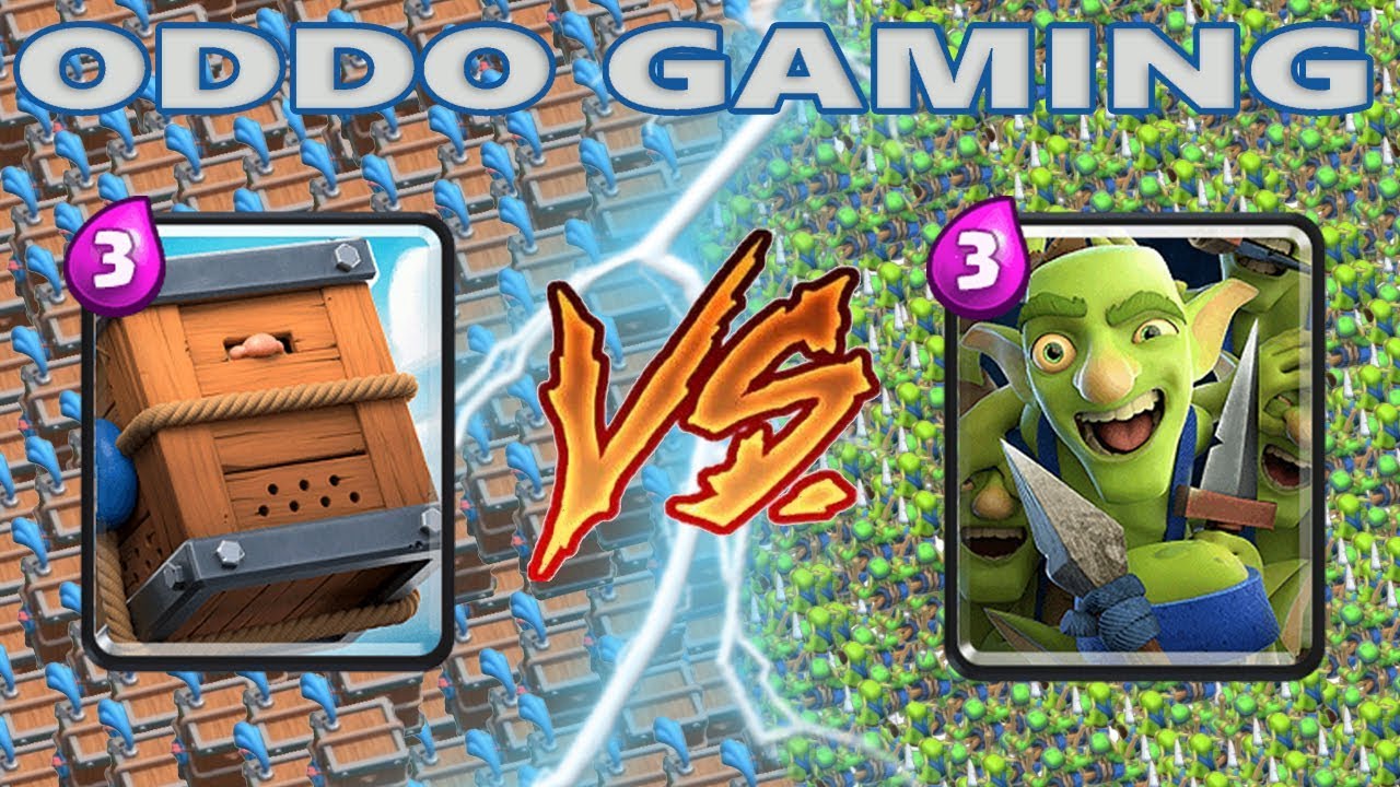ROYAL DELIVERY VS GOBLIN GANG - CLASH ROYALE BATTLE #111