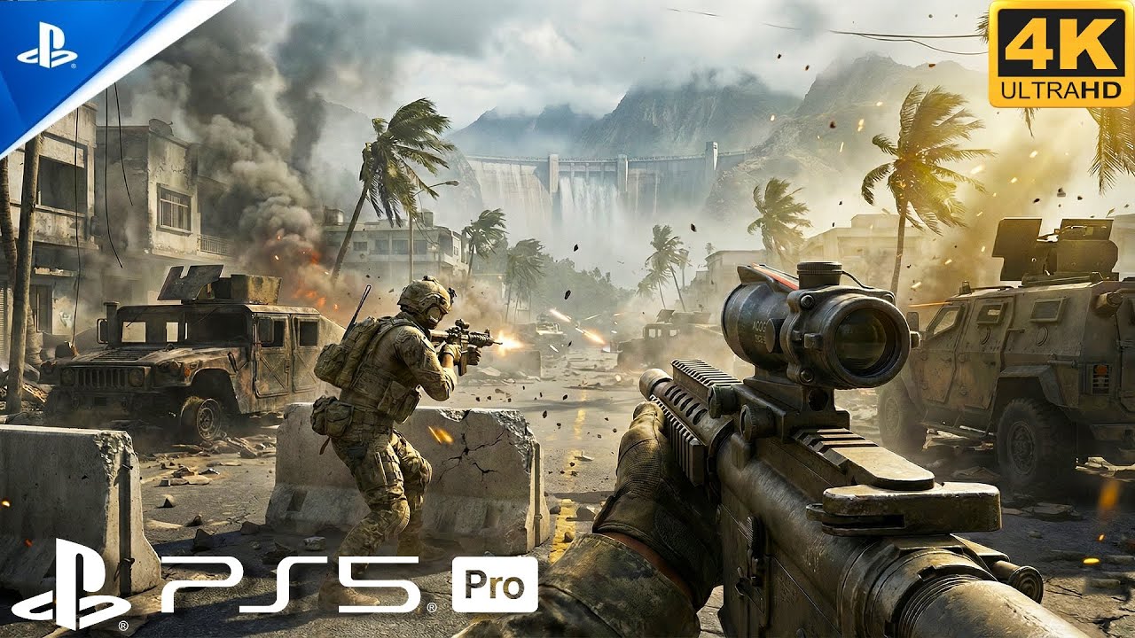 (PS5) U.S. Soldiers launched a Surprise Attack on CARACAS |Ultra High Graphics[4K60FPS] Call of Duty