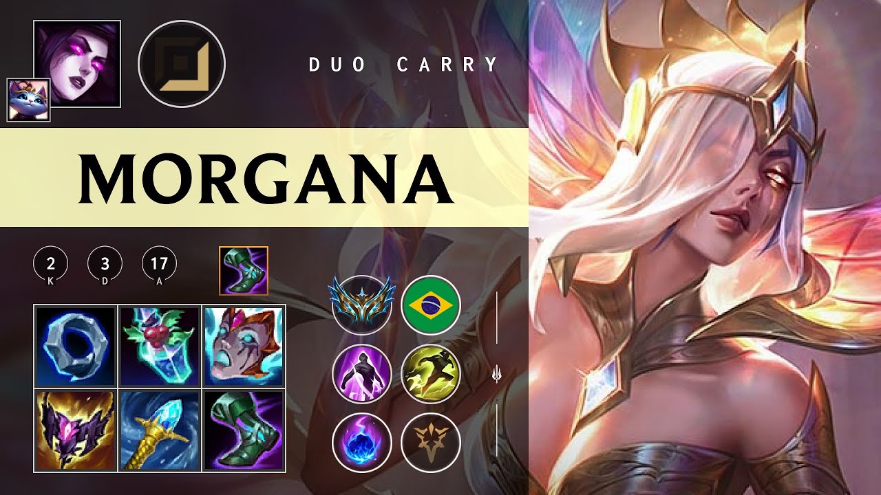 Morgana Carry vs Miss Fortune - BR Challenger Patch 26.01