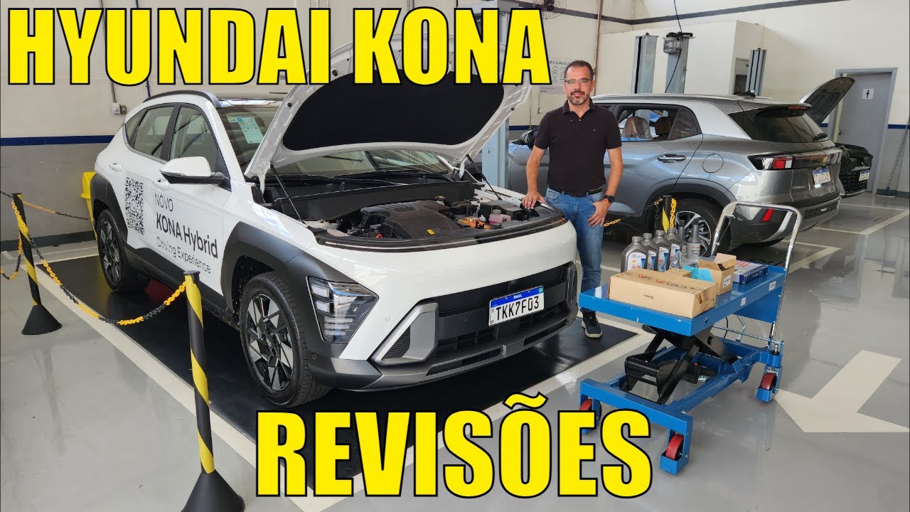 Hyundai Kona - Como são as revisões de um carro híbrido