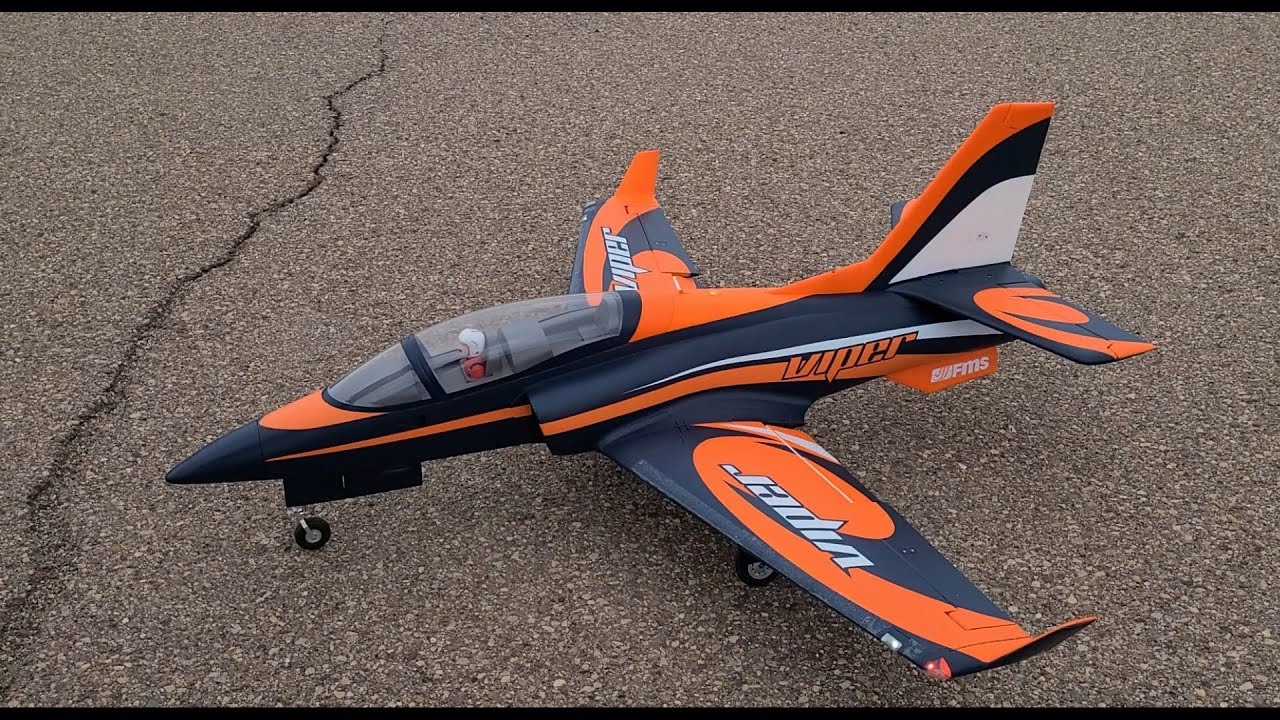 FMS Viper 90mm Top Speed test 120MPH