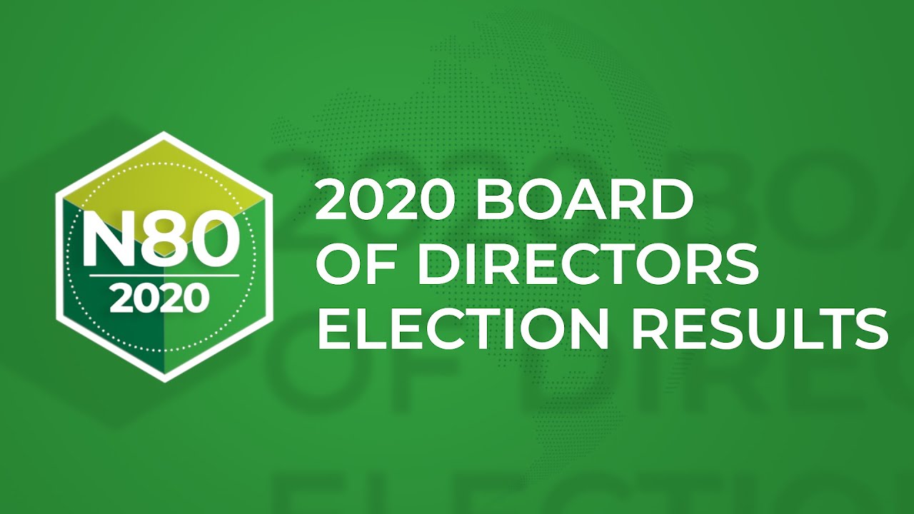 2020 Board of Director Election Results