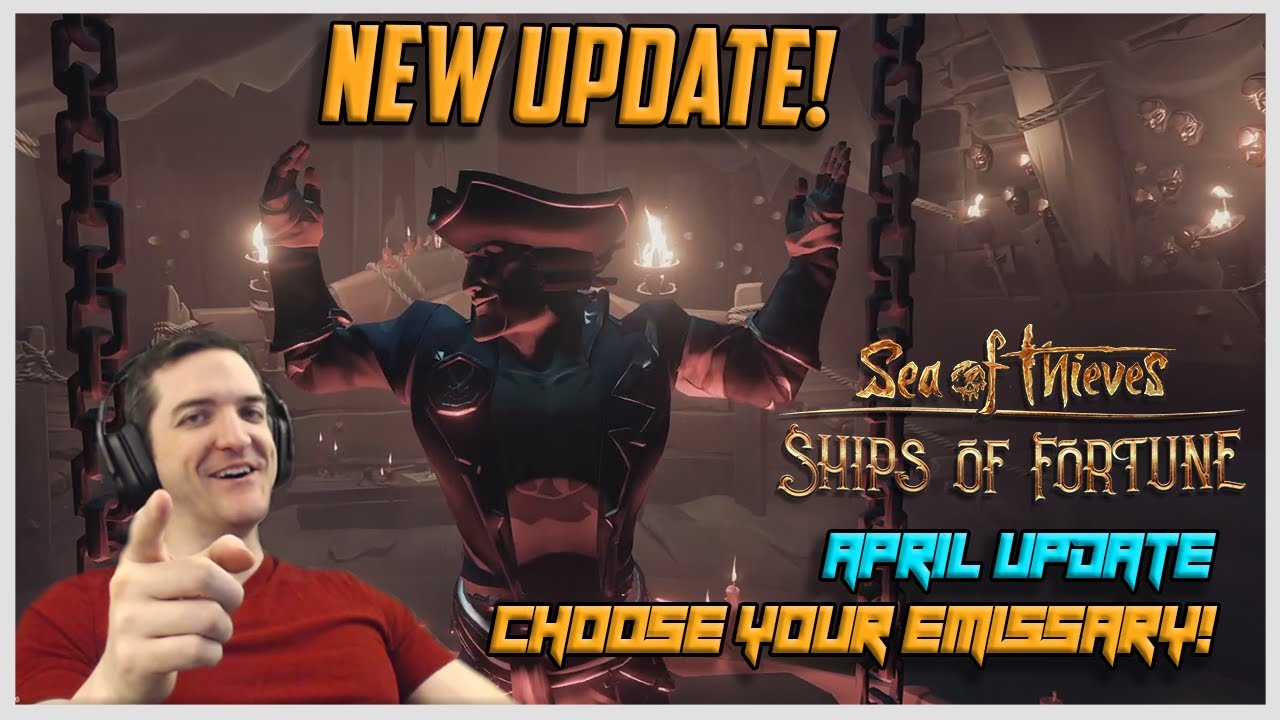 HUGE UPDATE ! EMISSARIES! CATS! SO MUCH PVP! - Sea of Thieves!