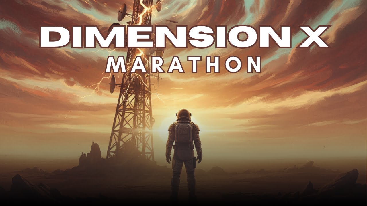 Dimension X - Into the Unknown | Old Time Sci-Fi Marathon for Sleep or Relaxation
