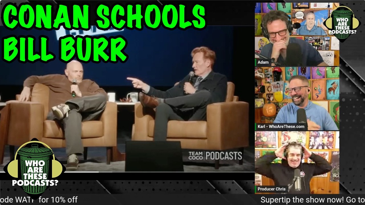 Bill Burr Nukes His Career on Conan O'Brien! Riyadh Show Meltdown!!