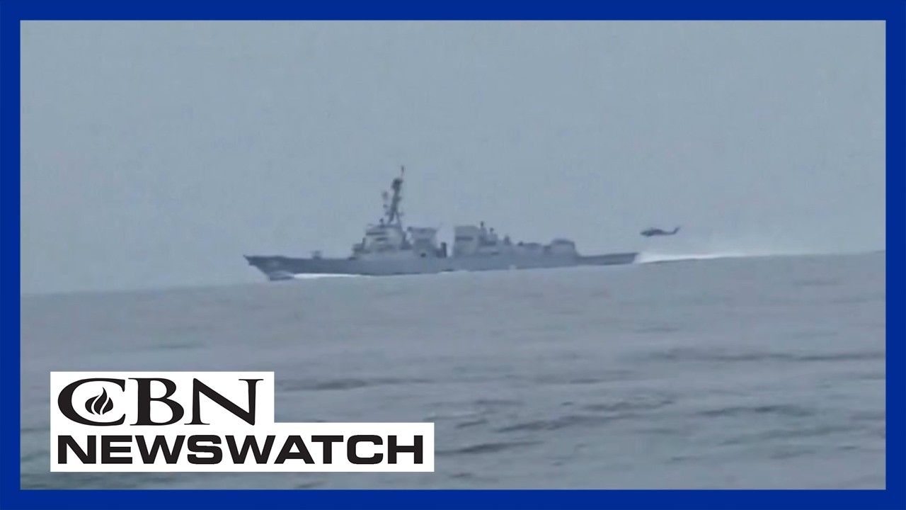 ВМС США перехватили иранские атаки на 3 американских эсминца | CBN NewsWatch - 8 мая 2026 г.